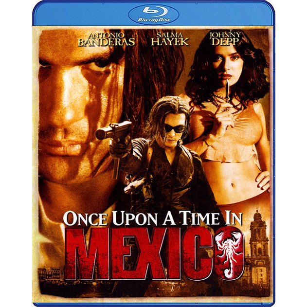 Bluray เสียงไทยมาสเตอร์ หนังบลูเรย์ Once Upon a Time in Mexico เพชฌฆาตกระสุนโลกันตร์ 2