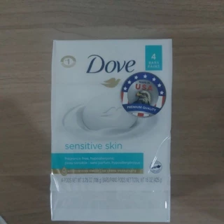 Dove original gentle sensitive and pink bar soap 4 ก้อน (106g×4) 425g.product of usa