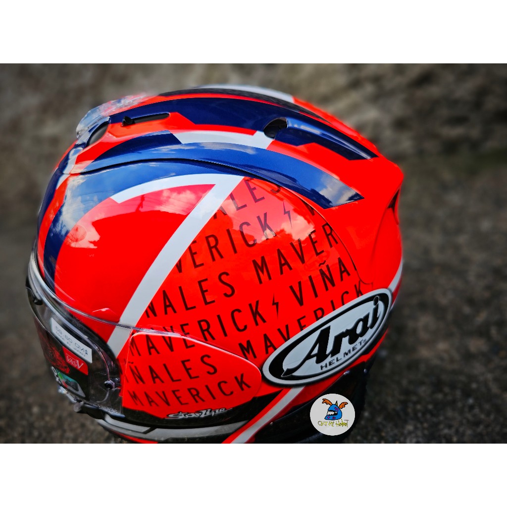 หมวกกันน็อค Arai Rx7x Maverick GP5 ของแท้100% จาก ผู้ผลิตJapan
