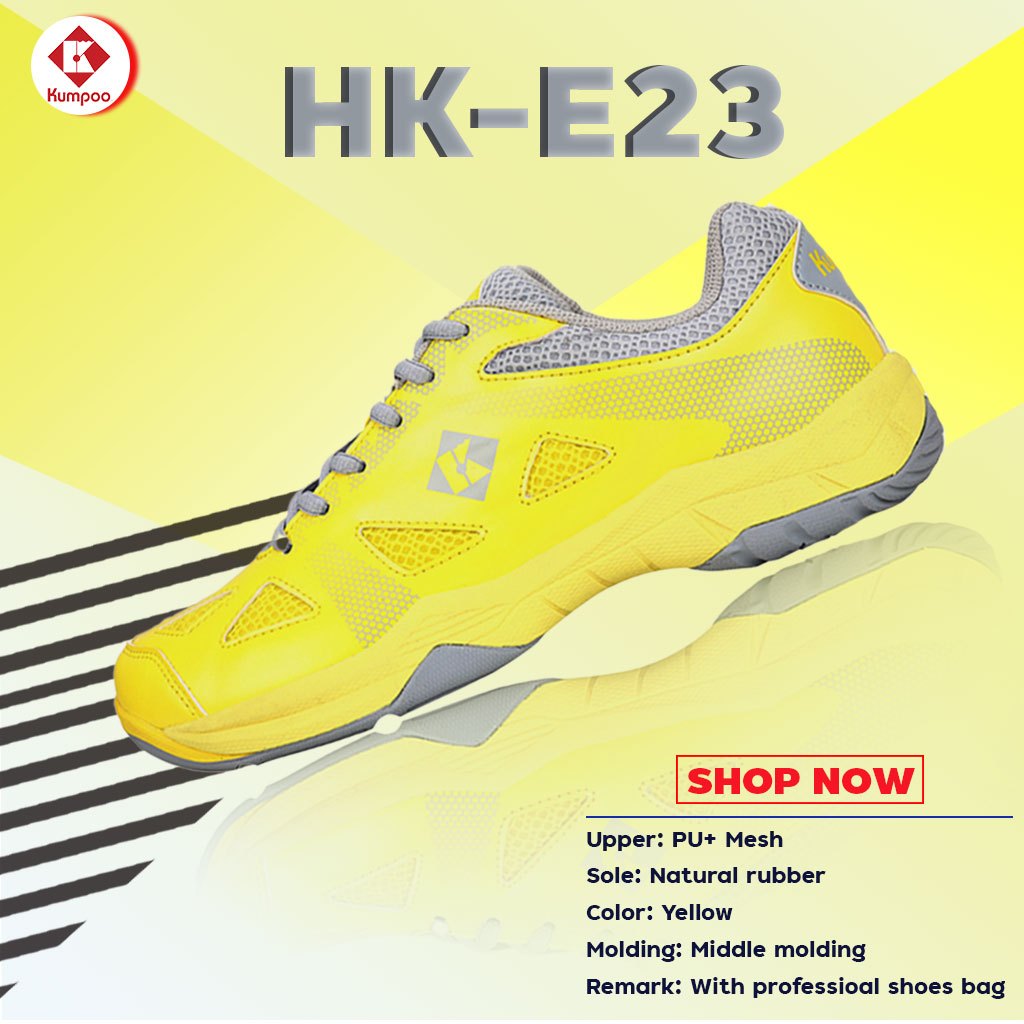 รองเท้าแบดมินตัน Kumpoo รุ่น KH-E23 (New)