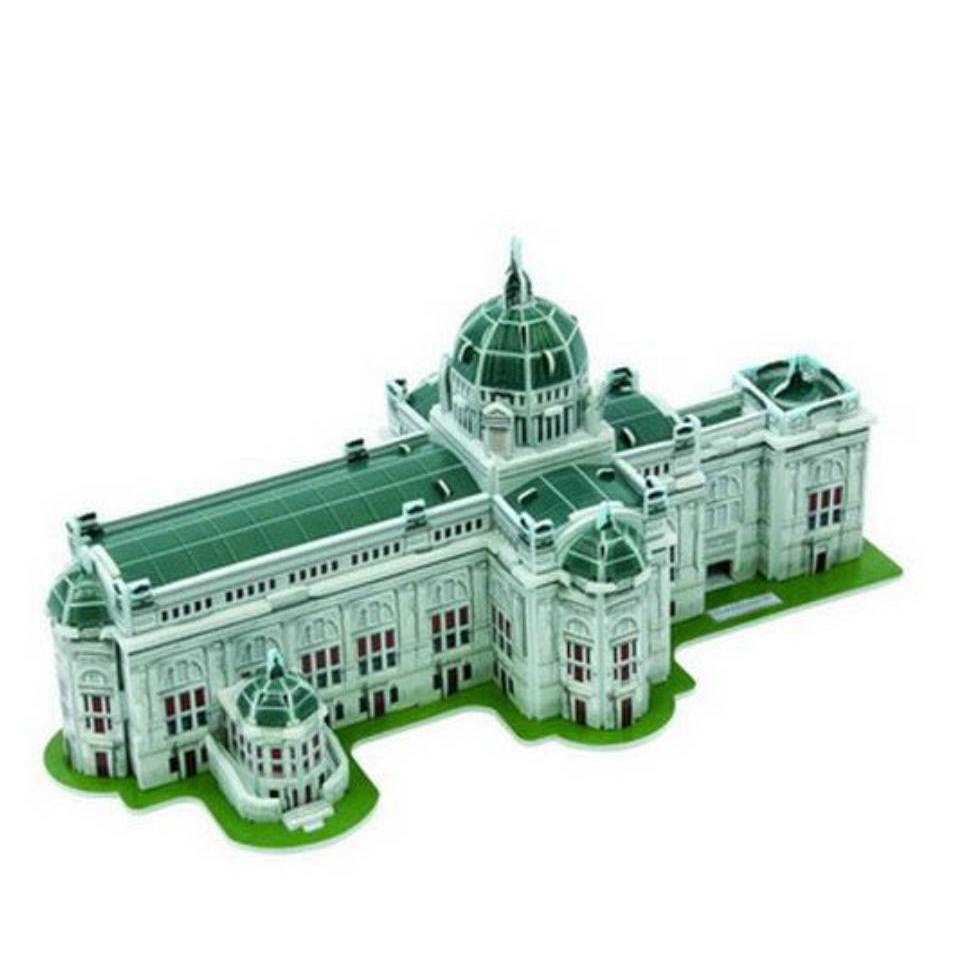 3D Puzzle โมเดลกระดาษอัดโฟม งานลิขสิทธิ์แท้ เกาหลีใต้ พระที่นั่งอนันตสมาคม พระปรางค์วัดอรุณ