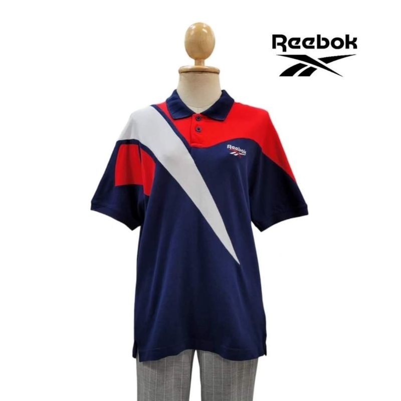Reebok Classic Large Logo Polo Shirt