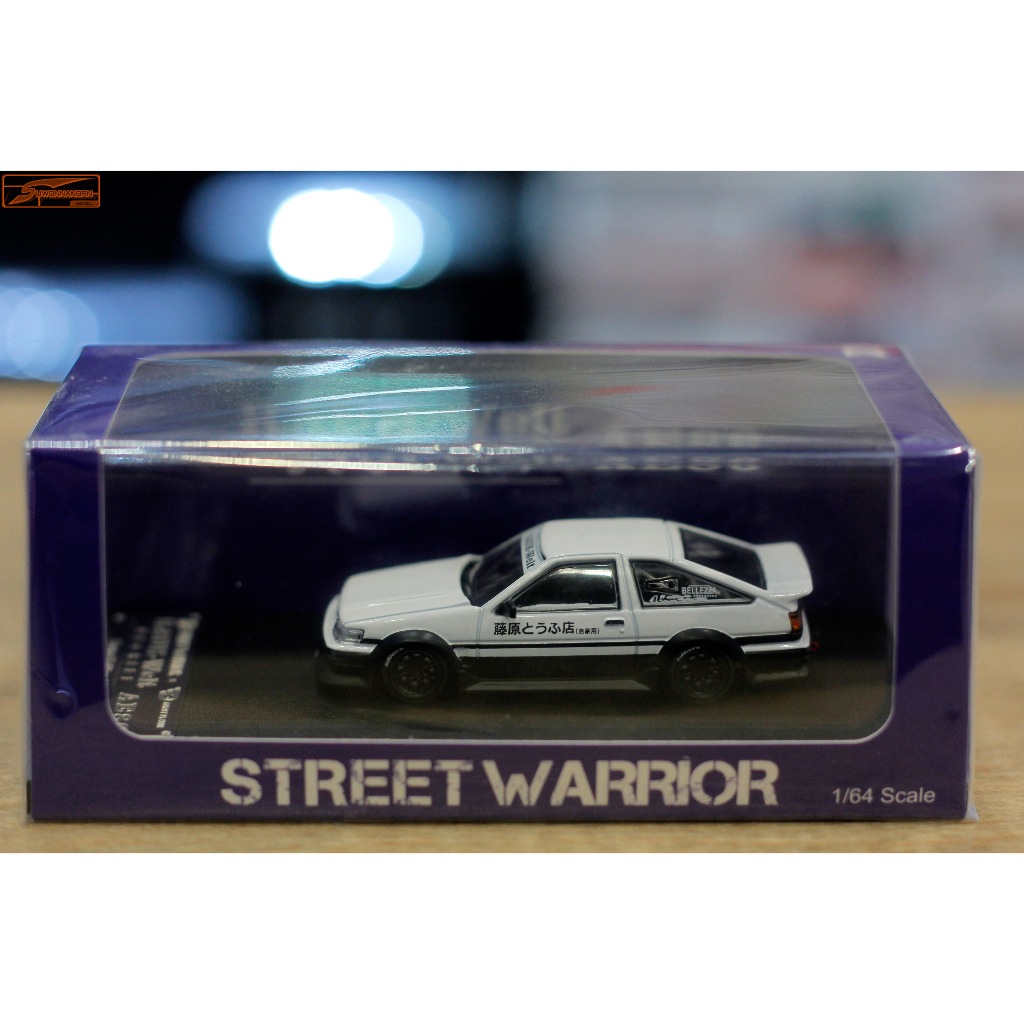 Street Warrior1/64 RWB AE86 WHITE (IND)