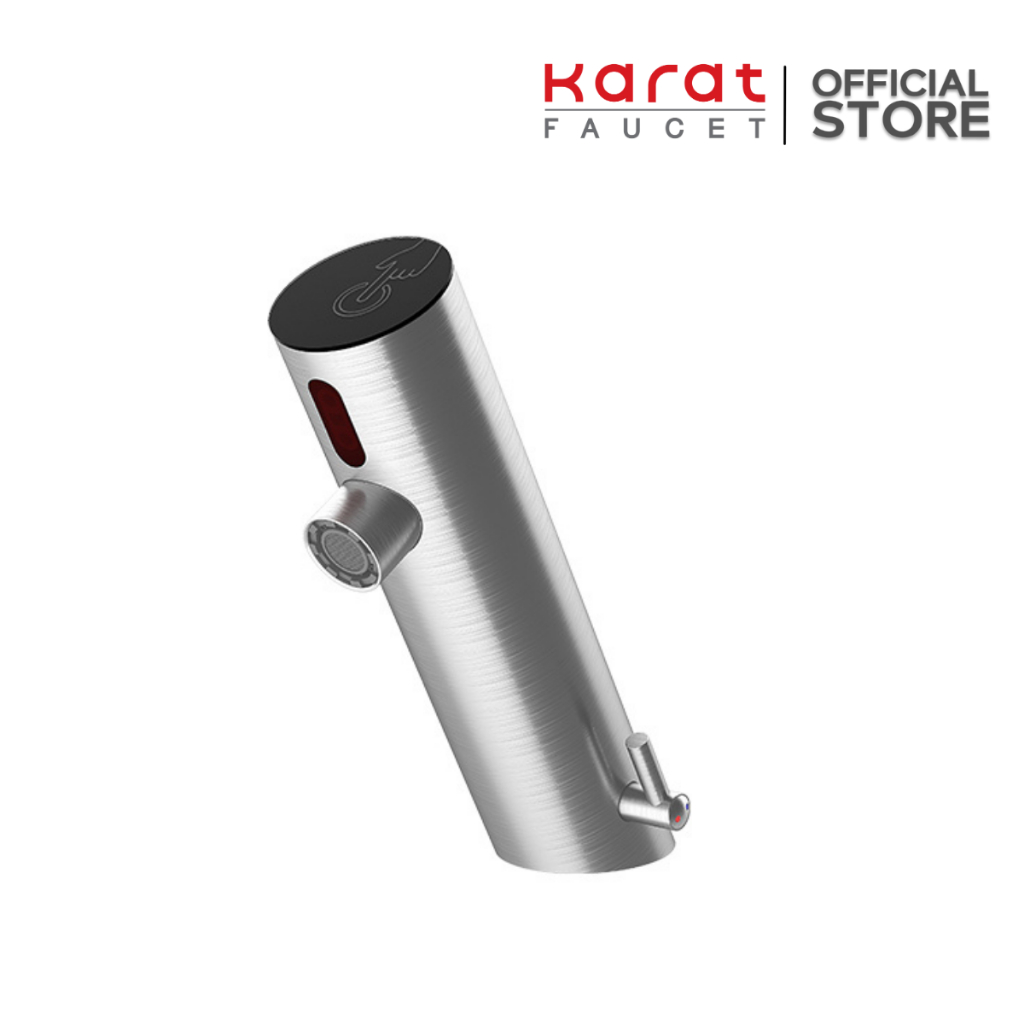 Karat Faucet ก๊อกผสมอ่างล้างหน้าอัตโนมัติแบบใช้ทั้งไฟฟ้าและแบตเตอรี่ รุ่น KF-01-035-63