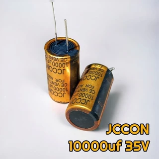 คาปาซิเตอร์ JCCON 10000uf 35v-50v(สีทอง)