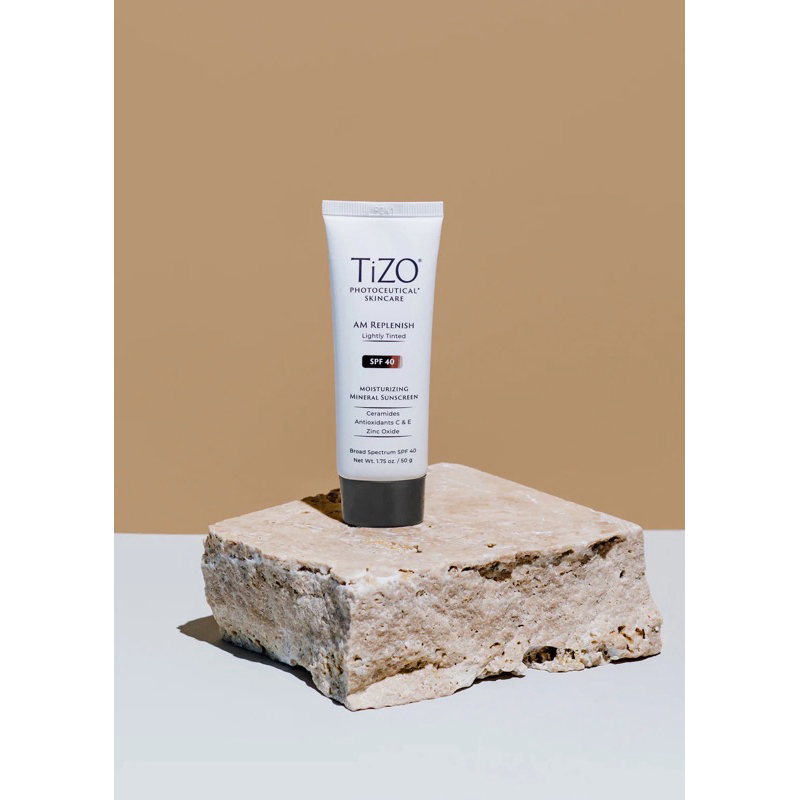 TiZO AM Replenish Lightly Tinted SPF40 50ml