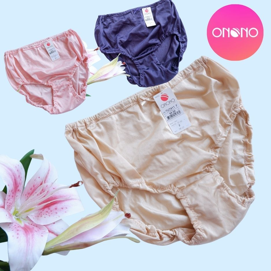 Onono ร้อยยาง free size  : TU7411 เนื้อผ้า nylon บางเบาระบายอากาศใส่สบาย ลื่นๆ เย็นๆ