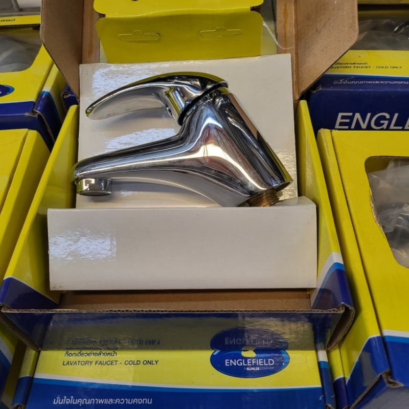 พร้อมจัดส่ง... ก๊อกน้ำ​ ก้านโยก​ ENGLEFIELD KOHLER K-15757X