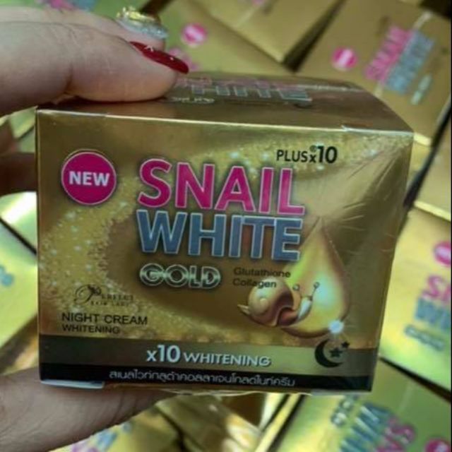 Snail White GOLD Gluta Collagen plus Night Cream 20 g