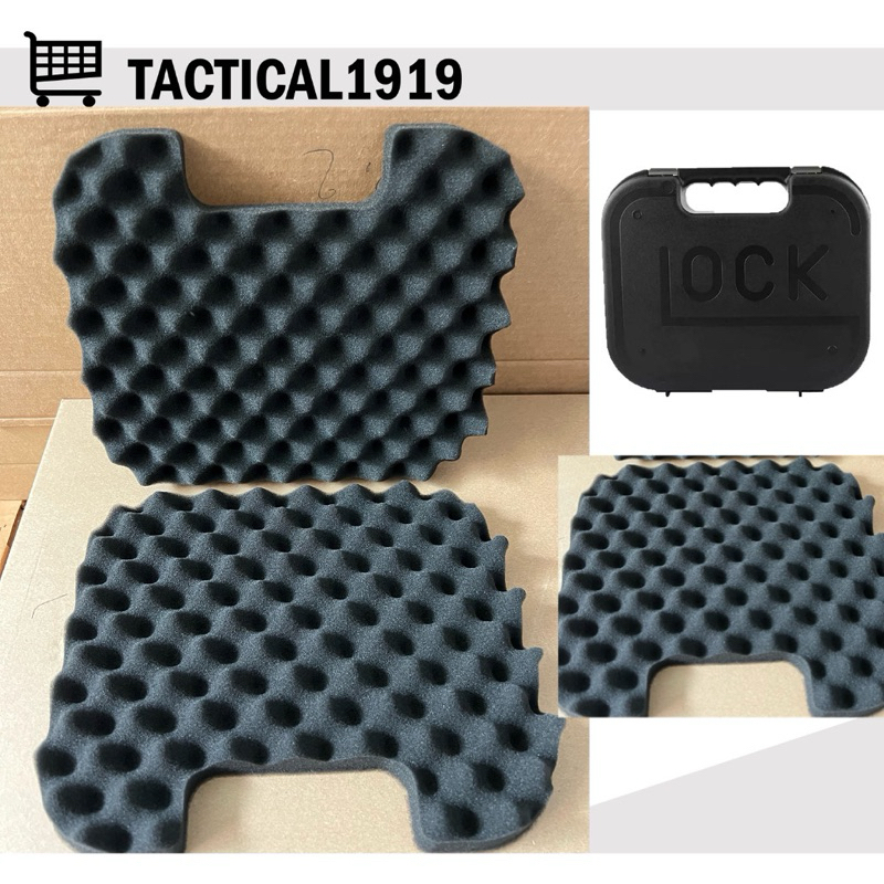 ฟองน้ำกันกระแทกกล่อง Glock - การันตีคุณภาพดีกว่าร้านอื่น!! ใส่ได้ทุกรุ่น (โฟมนำเข้า)