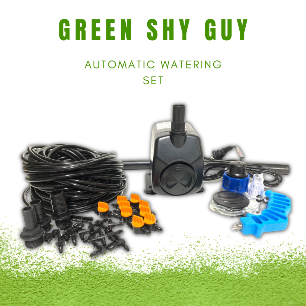 Automatic watering set ระบบน้ำอัตโนมัติ ชุดปั้มรดน้ำต้นไม้ สำหรับ 4-9 ต้น ระบบน้ำ ระบบรดน้ำอัตโนมัติ