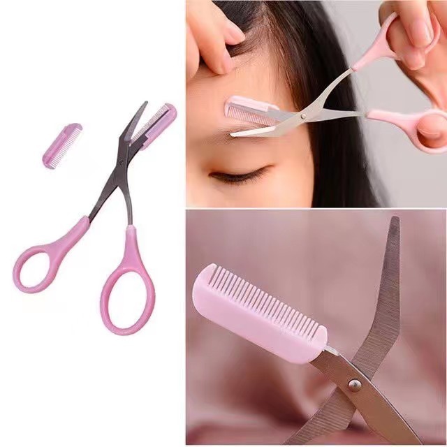 กรรไกรตัดแต่งคิ้วmini กรรไกรแต่งคิ้ว อุปกรณ์สำหรับแต่งหน้า - รูปที่ 4