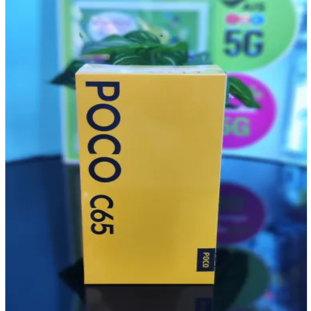 POCO C65 8GB+256GB ชิปเซ็ตทรงพลัง MediaTek Helio G85 ใช้งาน1ปี