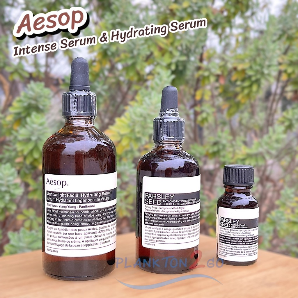 สูตรใหม่เข้มข้นสุด!! Aesop Parsley Seed Anti Oxidant Intense Serum 15ml, 60ml No Box ผลิต 3/22