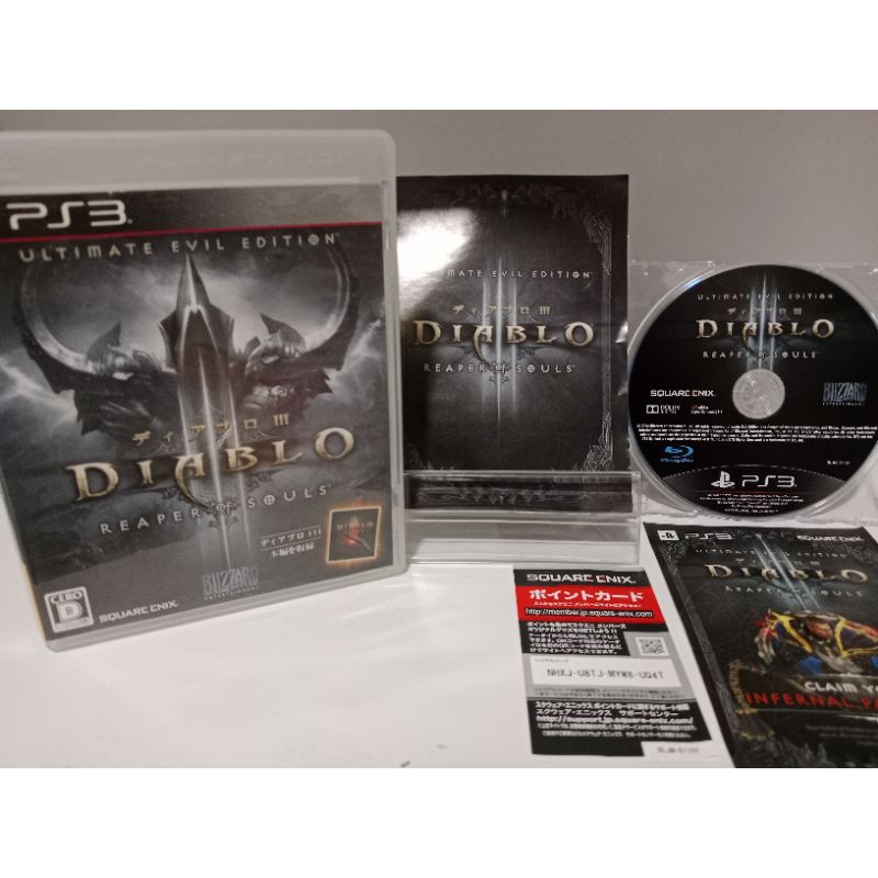 แผ่นเกมส์ Ps3 - Diablo III : Reaper of souls (Playstation 3) (ญี่ปุ่น) ในเกมส์ภาษาอังกฤษ