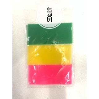ผ้า3สี ผ้าสามสี ผ้าเจ็ดสี ผูกศาล และ สิ่งศักดิ์สิทธิ์ สีชมพู เหลือง เขียว แดง ขาว น้ำเงิน ส้ม