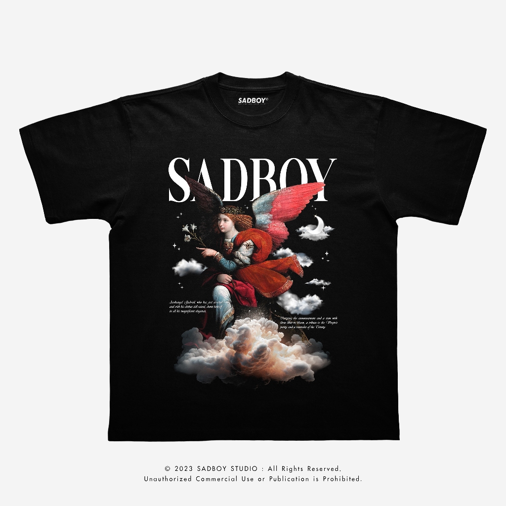 SADBOY® | Annunciation | Semi-Oversized | 100% Organic Cotton