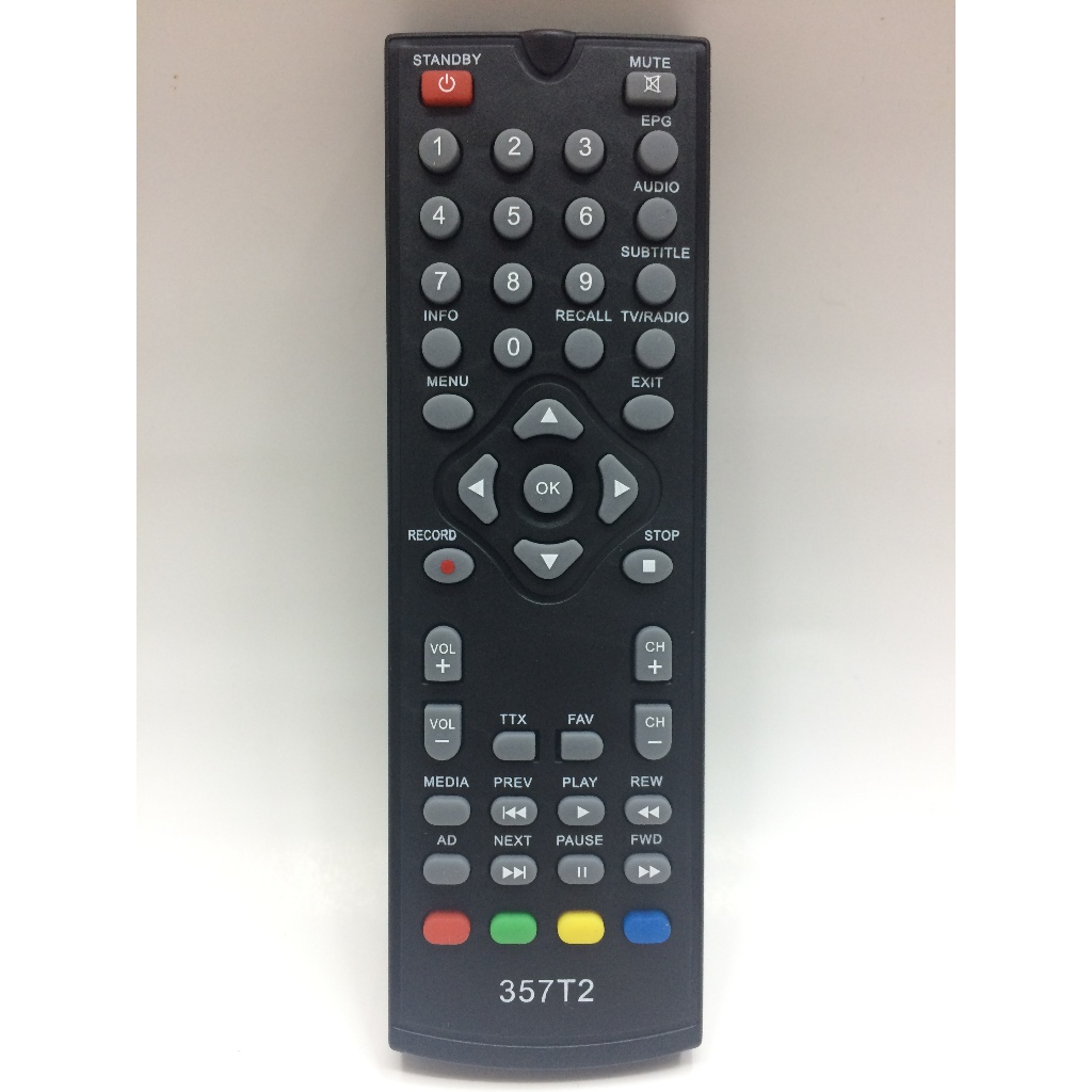รีโมทกล่องดิจิตอล Aco-na-tic รุ่น 357T2