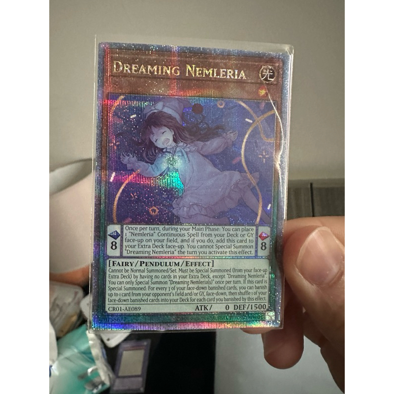 CR01-AE089 DREAMING NEMLERIA ASIA ENGLISH  QSEC rare