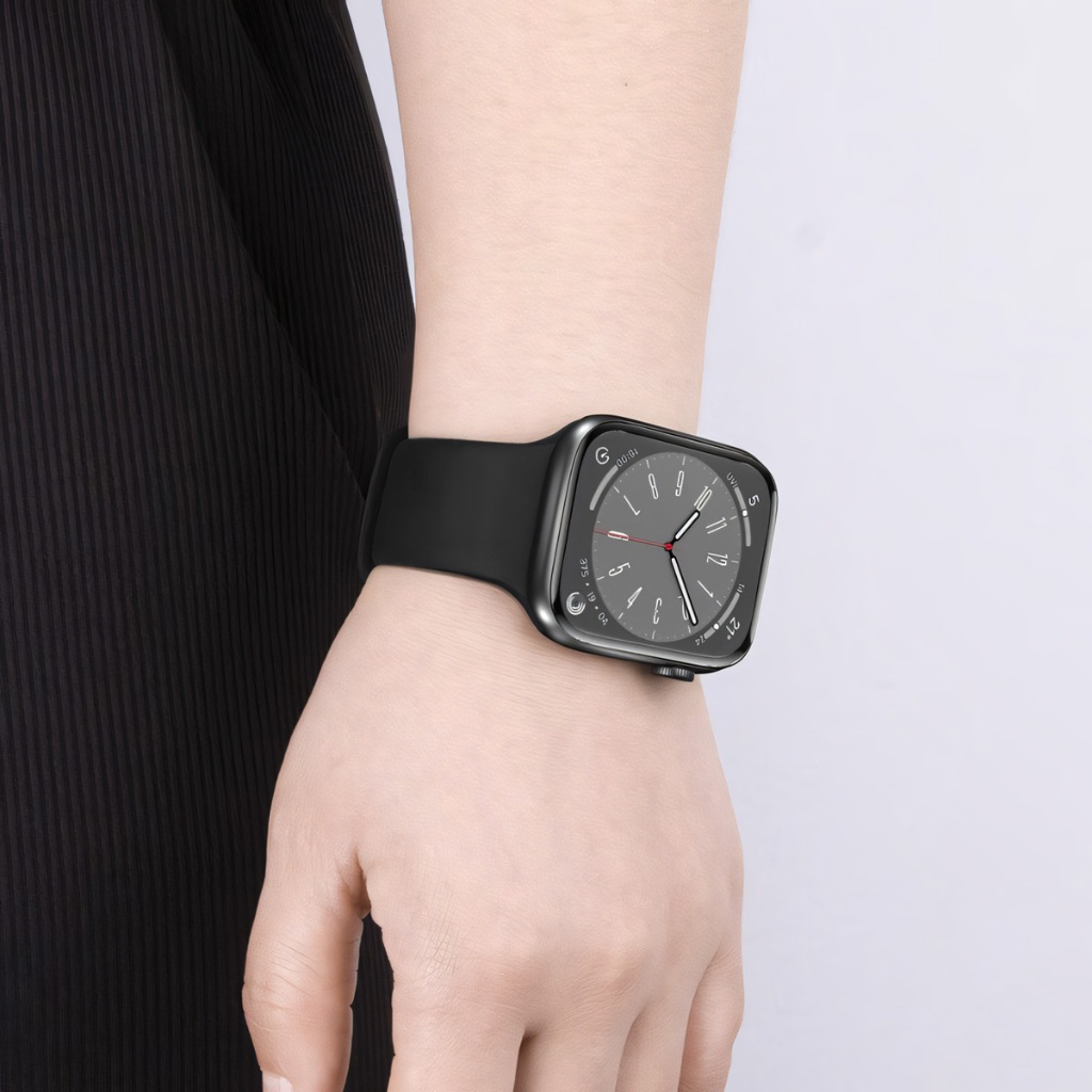 Smart watch Ultra series 9 8 6 5 7 2 4 3 1se สายนาฬิกาซิลิโคนอ่อนนุ่ม 49mm45mm42mm44mm38mm40mm41mm