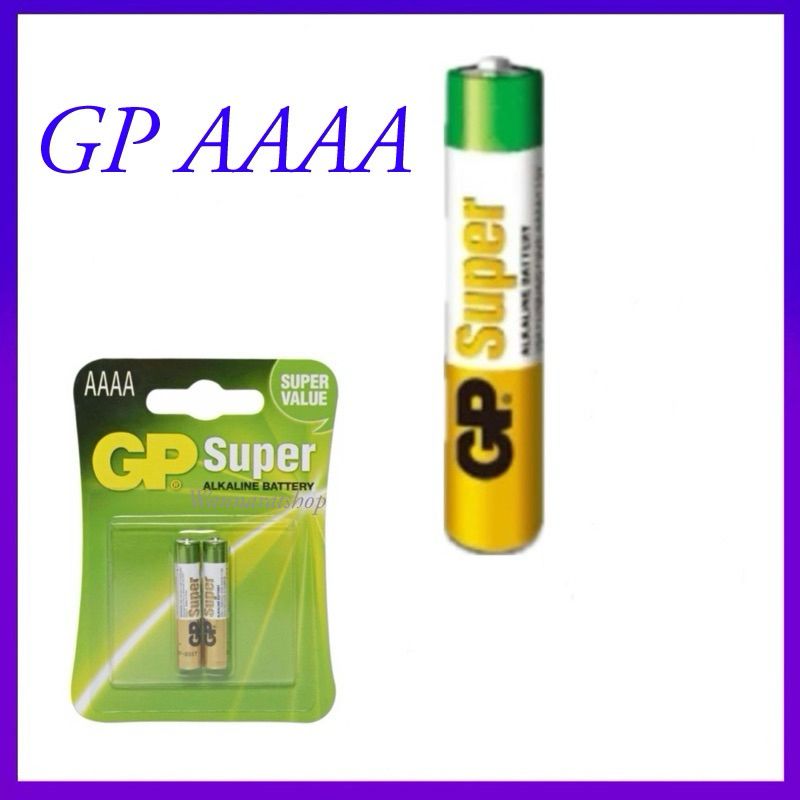 ถ่าน Super Alkaline ขนาด AAAA 1.5V 1 แพค 2 ก้อน