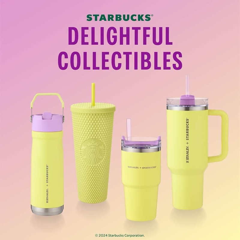 % Starbucks Delightful Collectibles Stanley Exclusive Thailand จำหน่ายแต่ของแท้จาก SHOP เท่านั้น