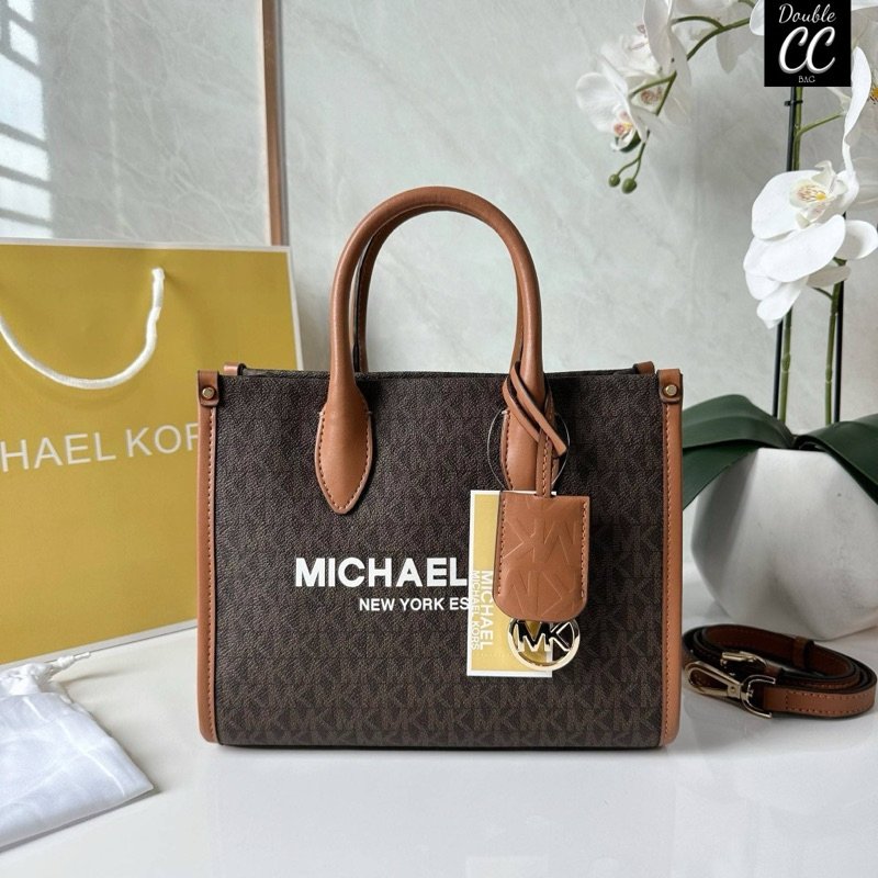 กระเป๋าสะพายMichael Kors Mirella Medium Tote crossbody แท้💯💯พร้อมส่ง