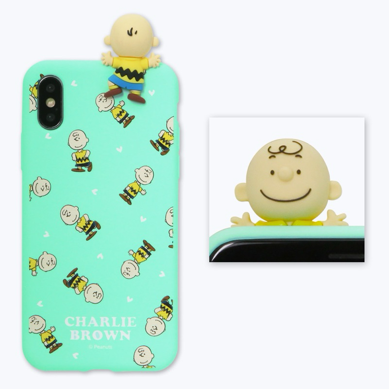 🌈 พร้อมส่ง ❤️ Snoopy Charlie Brown Jelly Case Phone เคสสนูปปี้ ลิขสิทธิ์แท้ (For iPhone 11)