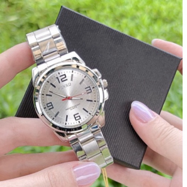 SENKQ ขนาด 42mm รุ่นใหม่ ของแท้พร้อมส่งจากไทย นาฬิกากันน้ำ