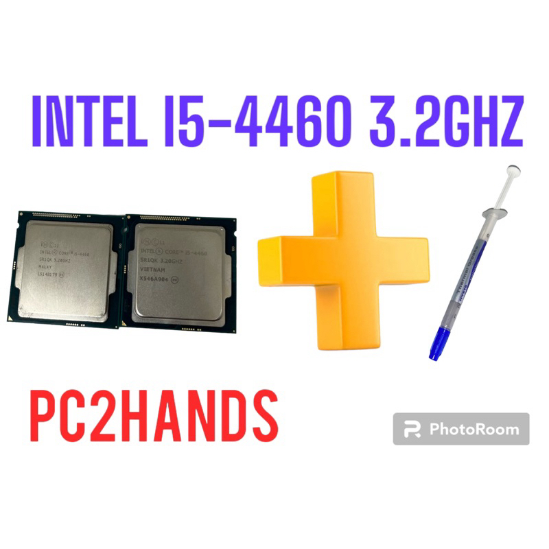 CPU Intel Core i5-4460 4คอ4เทรด 84W LGA 1150  มือสอง เกรดเอ แถมซิลิโคนHY510 1หลอด