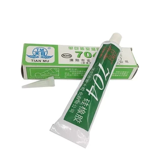 1pcs กาวซิลิโคนอุตสาหกรรม 704 705 สี:ดำ ขาว โปร่งใส กันน้ำ ติดดี ทนความร้อน กาวซิลิโคนระบายความร้อน 704 ยางซิลิโคนสี