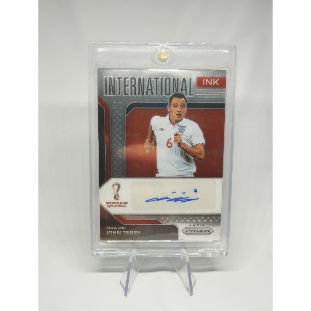 การ์ดฟุตบอลลายเซ็น Prizm World Cup Prizm International Ink Auto 2022