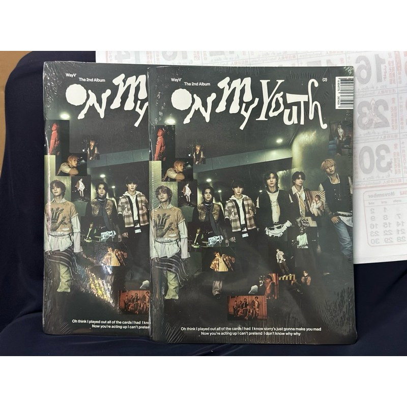 🔥(พร้อมส่ง)🔥 WayV On My Youth Photobook ver (ไม่แกะ)
