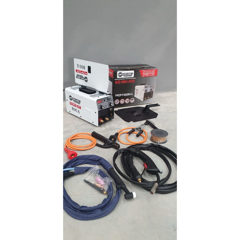 ตู้เชื่อม 3 ระบบ AP (LIFT TIG) สามารถเชื่อมได้ 3 ระบบ  MIG/TIG/MMA รุ่น800A เชื่อมฟลักซ์คอร์ (ไม่ใช้