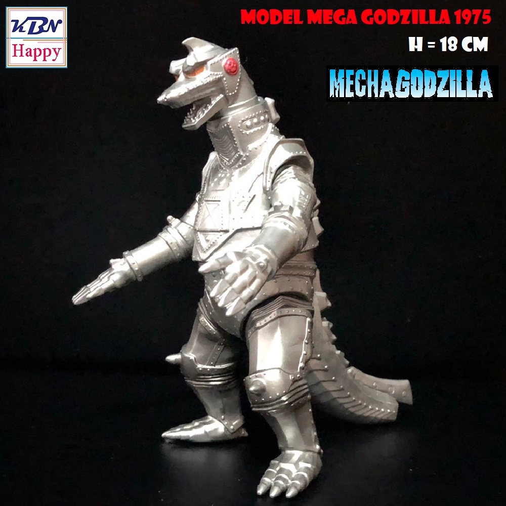 Model Figures Mega Godzilla Ver.JP 1975 Soft Vinyl โมเดล ฟิกเกอร์ เมก้า ก็อดซิลล่า 1975 งานซอฟไวนิล 