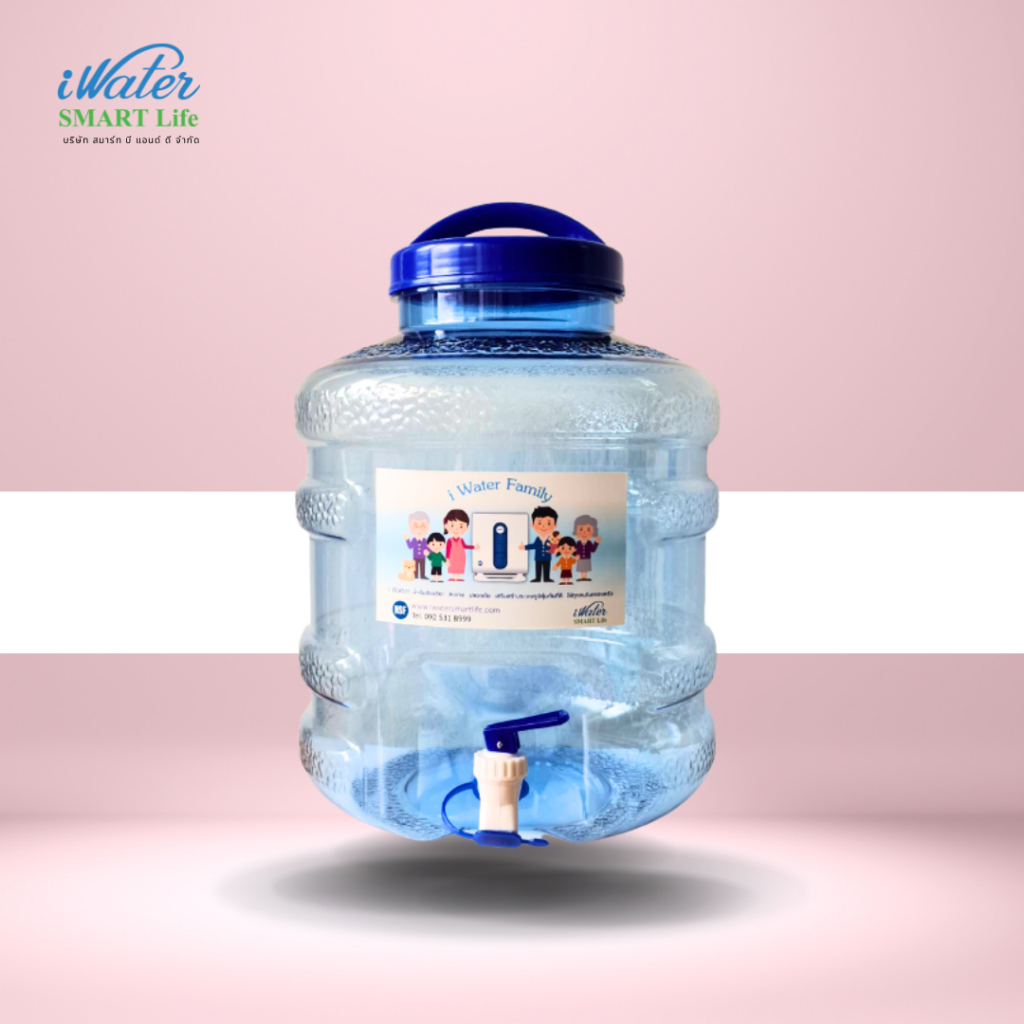 (ราคาถูก) ถังน้ำดื่ม12 ลิตร สินค้าภายในประเทศ พลาสติกเกรด A /iWater
