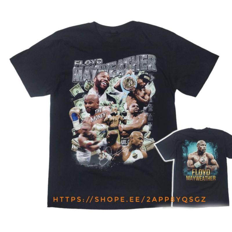 เสื้อยืด floyd mayweather เสื้อนักมวย oversize