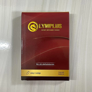 OLYMPLUS โอลิมพลัส ผลิตภัณฑ์เสริมอาหาร เฉพาะกิจ 1 กล่อง 4 แคปซูล ชาย ท่านชาย