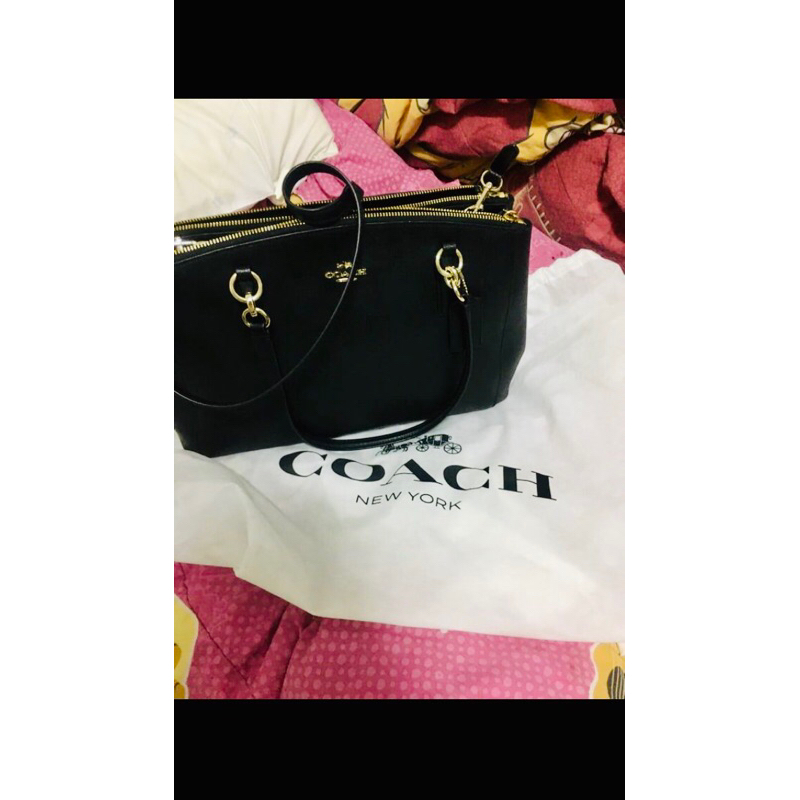 COACH 2ZIP CHRISTIE CARRYALL HANDBAG