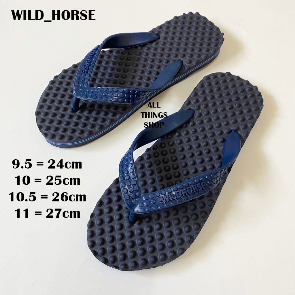 รองเท้าคีบฟองน้ำ พื้นปุ่ม คีบพื้นตุ่ม รองเท้าแตะแบบหนีบ WILD HOUSE - รูปที่ 3