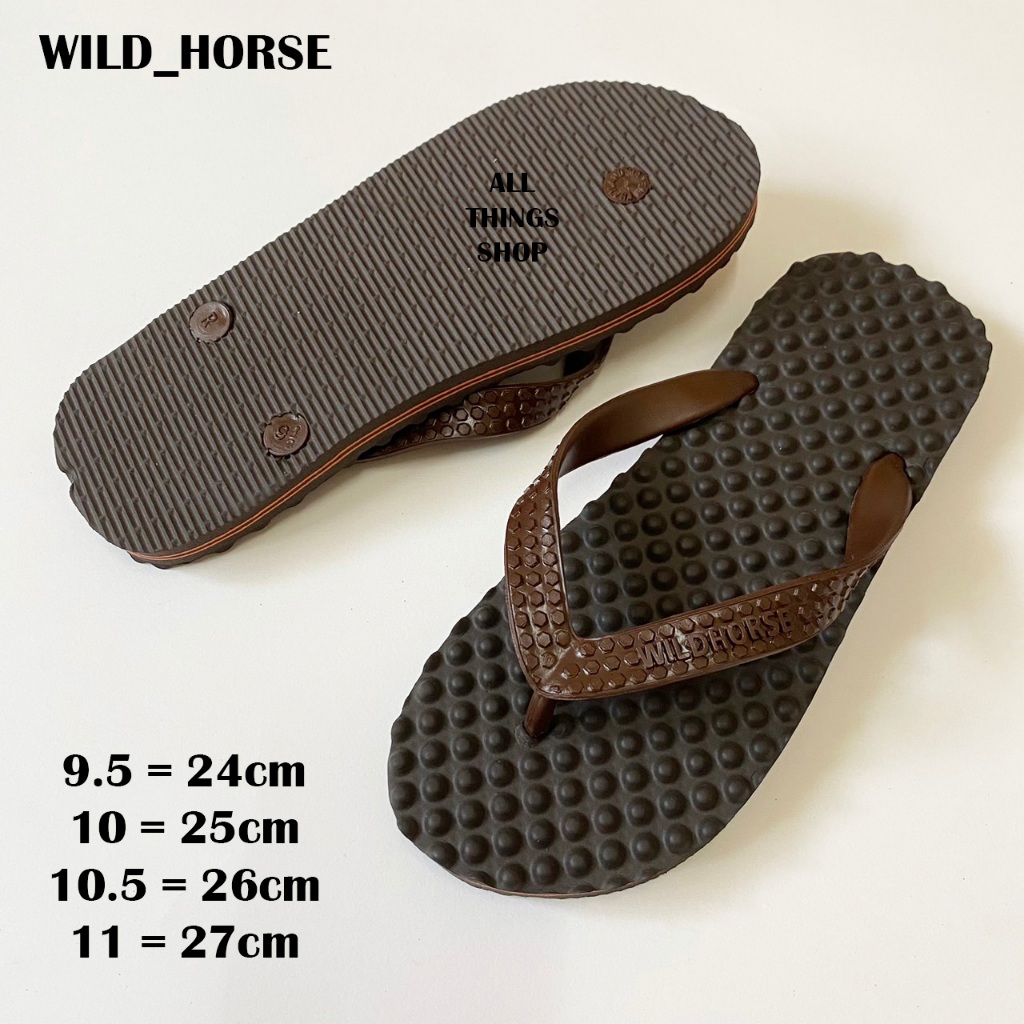 รองเท้าคีบฟองน้ำ พื้นปุ่ม คีบพื้นตุ่ม รองเท้าแตะแบบหนีบ WILD HOUSE - รูปที่ 4