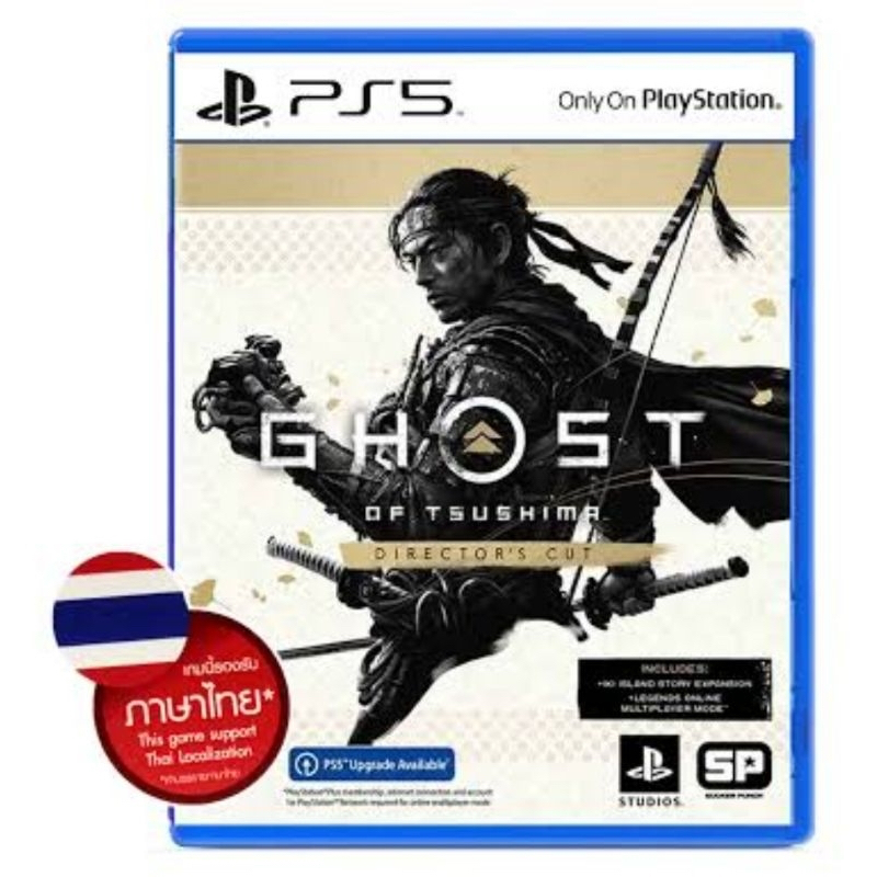 PS5 GHOST OF TSUSHIMA DIRECTOR'S CUT รองรับภาษาไทย (Z3/ASIA/TH) มือหนึ่ง พร้อมส่ง