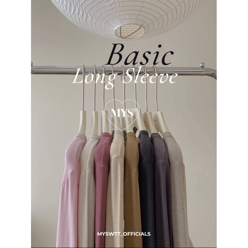 MYSWTT - BASIC LONG SLEEVE T