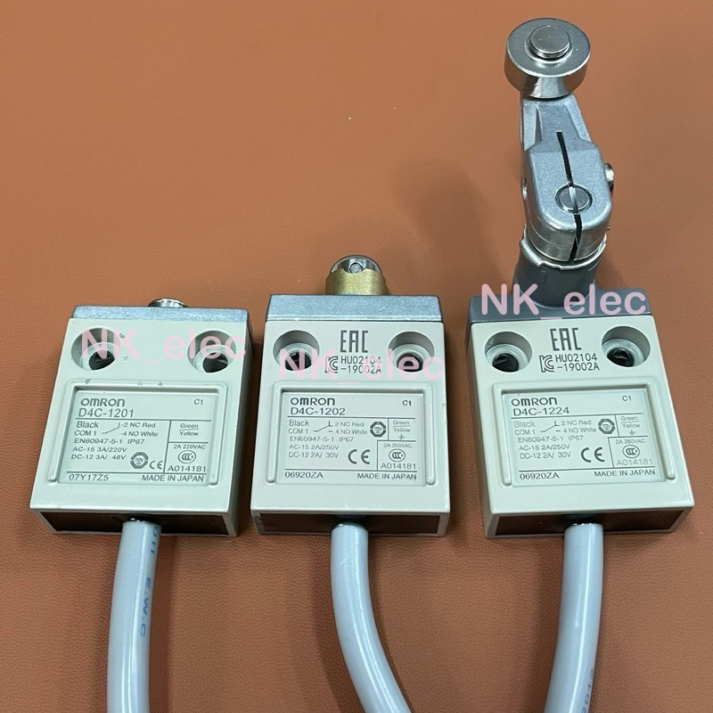 ลิมิตสวิตซ์ D4C-1201 D4C-1202 D4C-1220 D4C-1220-P D4C-1224 D4C-1232 สินค้าพร้อมส่ง จากไทย