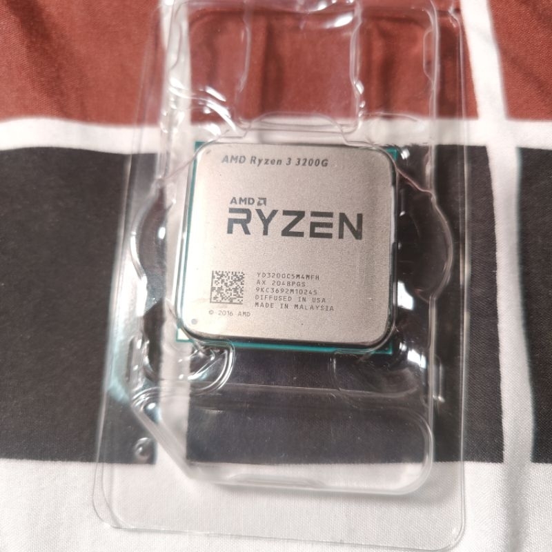 CPU AM4 r3 3200g มือสอง
