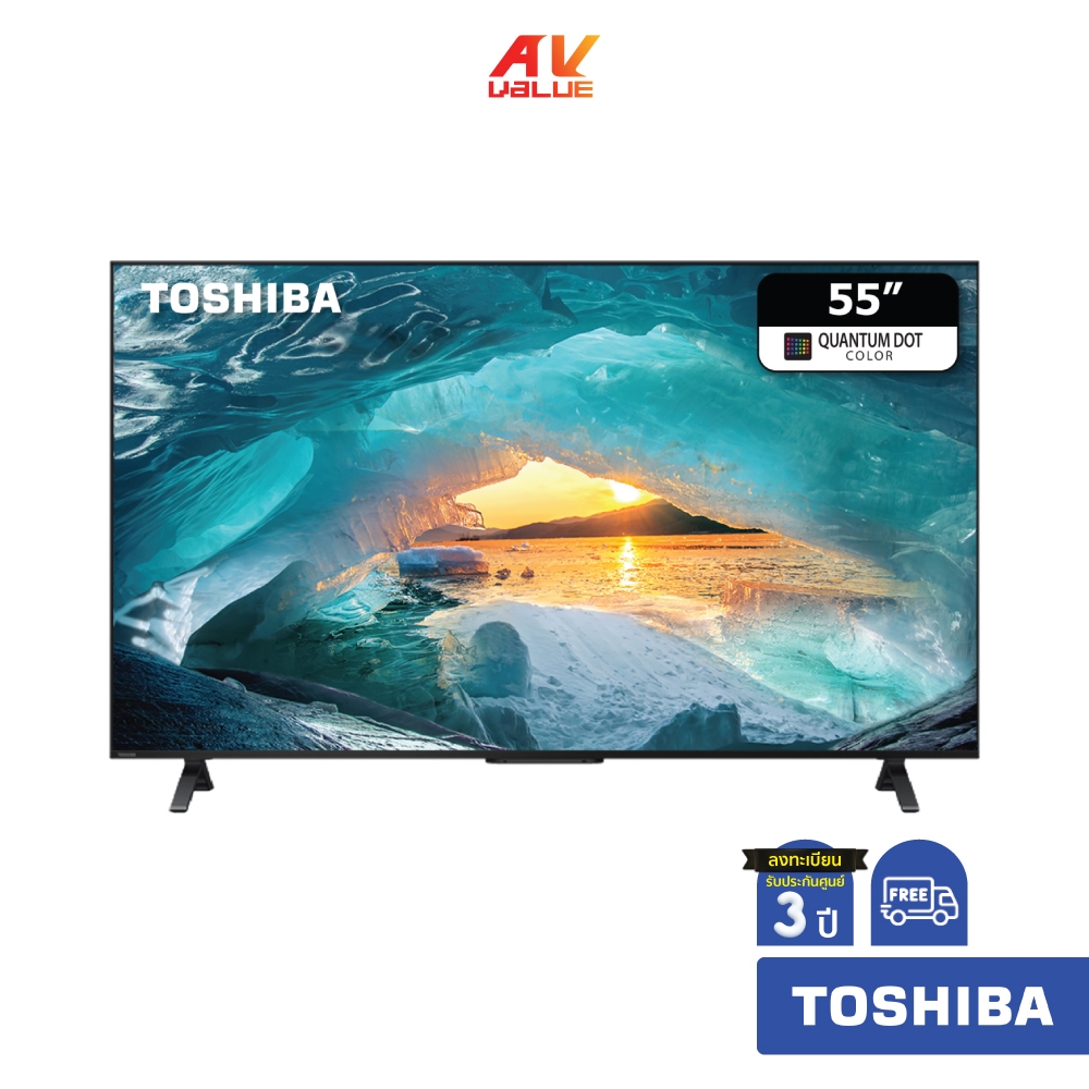 Toshiba 4K Quantum Dot TV รุ่น 55M550MP ขนาด 55 นิ้ว M550M Series ( 55M550M , M550MP )