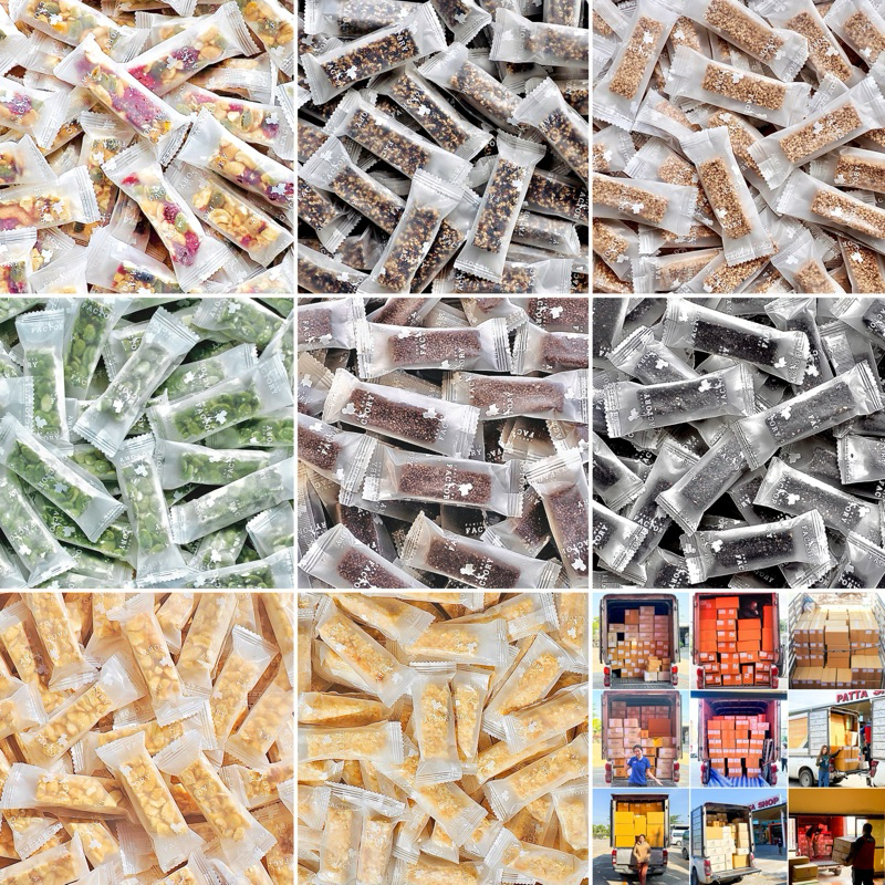 ธัญพืชอัดแท่ง1kg  齋·حلال แบบกิโล ตราPatta สายชา/กาแฟ/สายสุขภาพ อร่อยมีประโยชน์ เยอะจุใจคุ้มสุดๆ