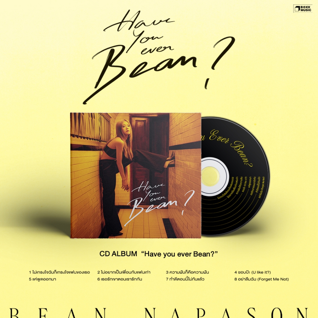 CD BEAN NAPASON  ALBUM HAVE YOU EVER BEAN