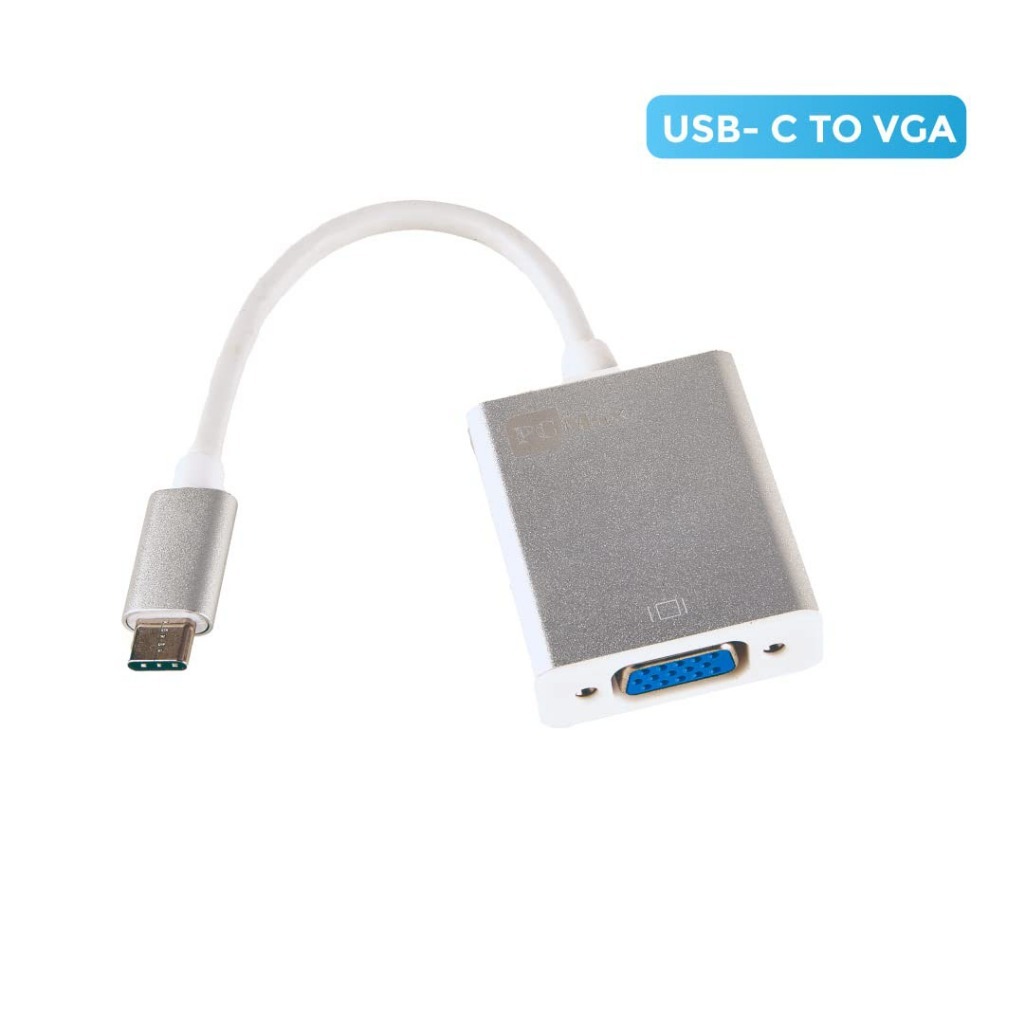 สาย Type C to VGA Adapter Male to Female Converter for Apple New MacBook Type C to VGA