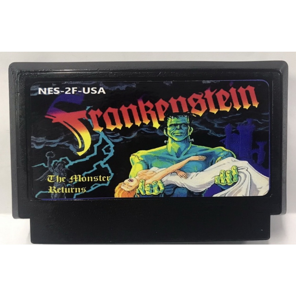 ตลับ FC Frankenstein: The Monster Returns ตลับ IC แนวตลุยด่าน ปราบ Boss ในแต่ละด่าน